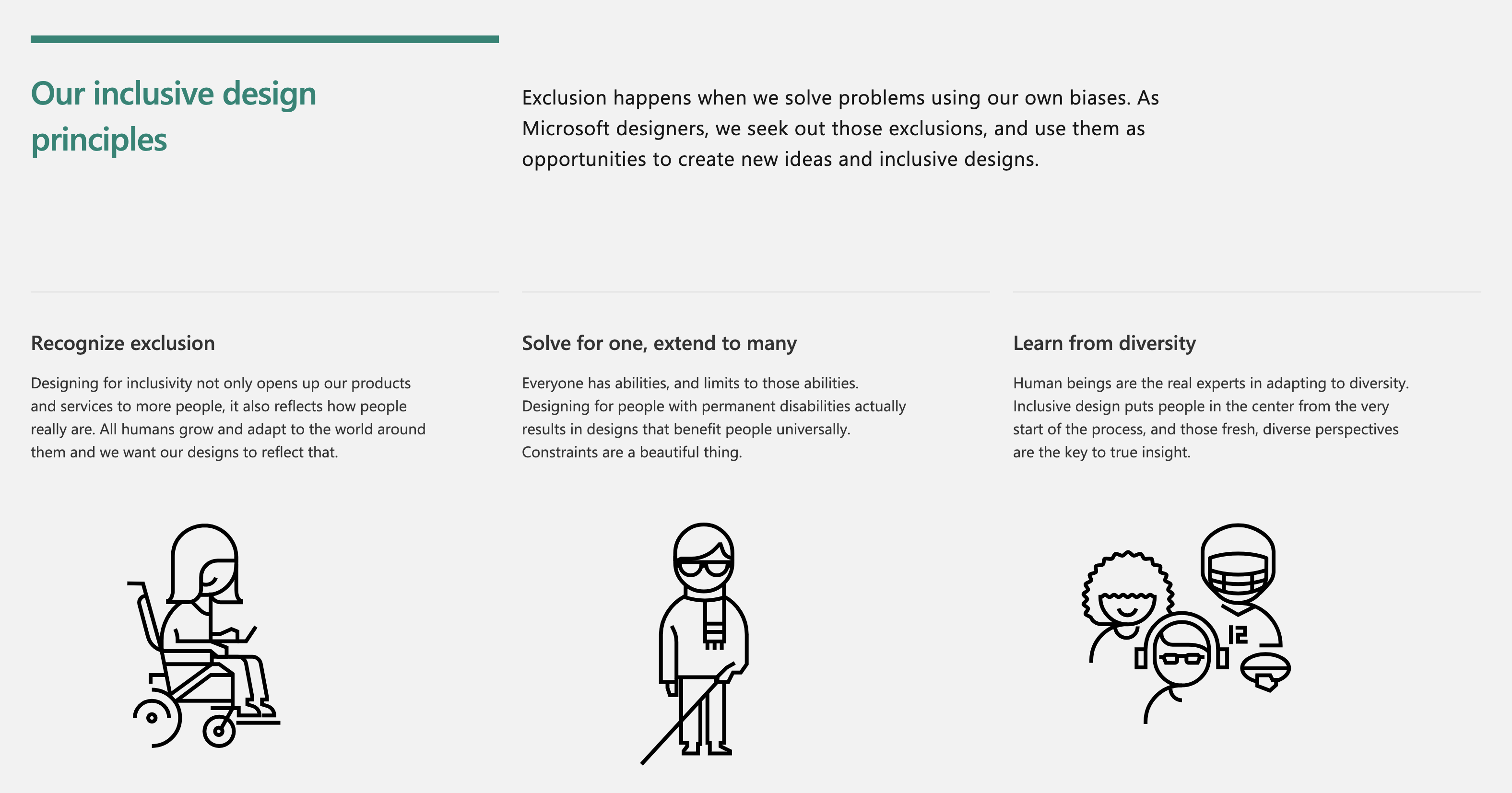 Microsoft Assistive Feature-Inclusive Design by Springboard